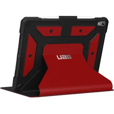 Urban Armor Gear Gear Metropolis Folio Case - удароустойчив хибриден кейс от най-висок клас за iPad Pro 12.9 (2018) (червен)
