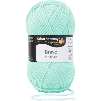 Schachenmayr Bravo Originals 08366 Mint Blue Плетива прежда (9801211-08366-SCHACHENMAYR)