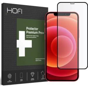 HOFI FULL PRO+ защитено закалено стъкло за iPhone 12 Mini черно