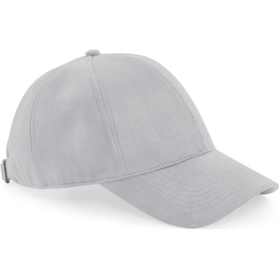 Beechfield B 656 Faux Suede 6 panelová COT53065603999-light grey Šedá světlá