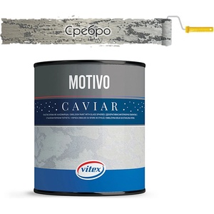 VITEX ДЕКОРАТИВНА МАЗИЛКА vitex motivo caviar titanium 2.715л (2000499)