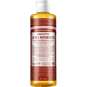 Dr. Bronner's 18в1 Натурален сапун Евкалипт - 240 мл