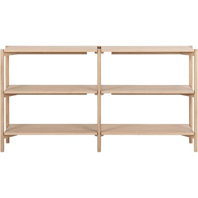Actona Библиотека от декор от дъб в естествен цвят 169x88x30 cm Braidwood - Actona (0000107231)