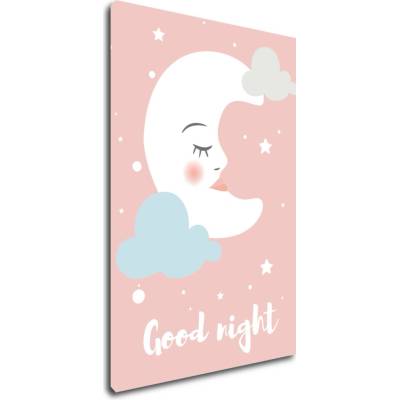 Impresi Obraz Good night pink moon - 20 x 30 cm