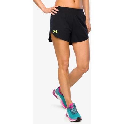 Under Armour běžecké kraťasy dámské Lighter Than Air Short black/black/lime surge