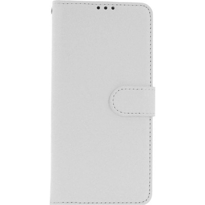 Pouzdro TopQ Xiaomi Redmi Note 10 knížkové bílé s přezkou