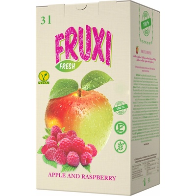 Fruxi Fresh 100% šťava Jablko malina 3l