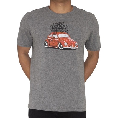 Cycology tričko Road Trip VW Beatle červený