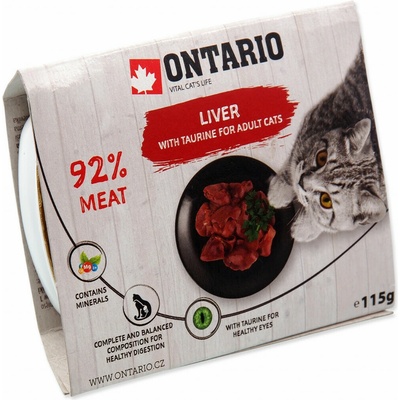ONTARIO Liver with Taurine 115 g