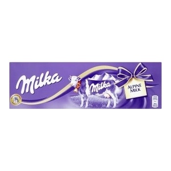 Milka Alpine milk mliečna čokoláda 250 g