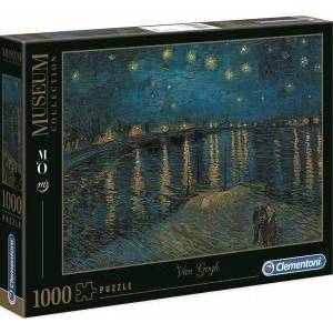 Clementoni Puzzle Museum Starry Night Over the Rhone 1000 pieces (37089)