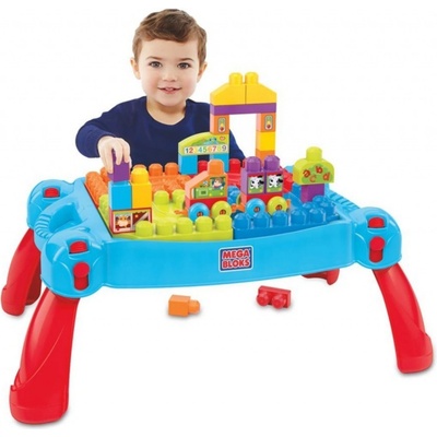 Mega Bloks First Builders STOLÍK BUDUJ A UČ SA
