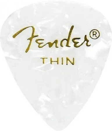 Fender 351 Shape Premium White Moto Перце за китара (1982351105KUS)