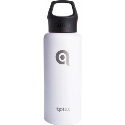 Qottle vákuová športová termofľaša biela 550 ml