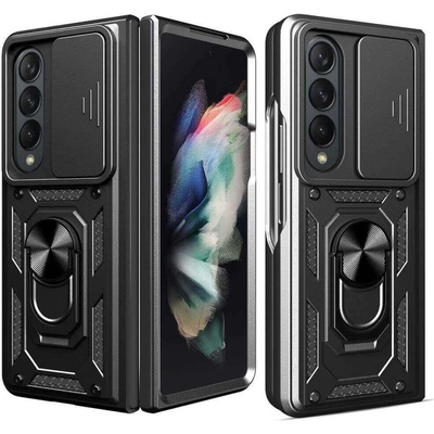 GKK Калъф с Предпазител за Samsung Z Fold 4, GKK Kickstand Pro Case, Черен (5906601041071)