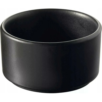 Revol Porcelánová miska na dipy černá 60 ml
