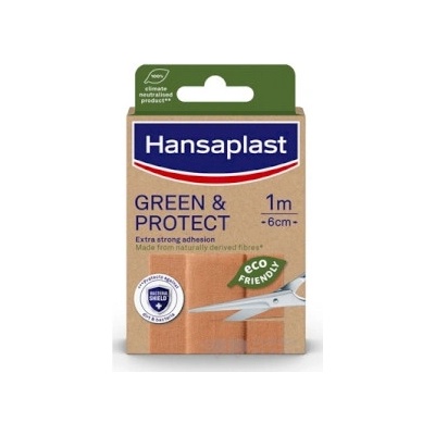 Hansaplast Green & Protect udržateľná náplasť, 1m x 6cm 1x1 ks