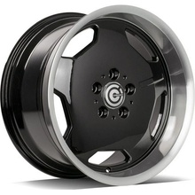 Carbonado Retro 9x17 5x112 ET35 black gloss Lip polished