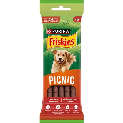 Friskies Picnic pre dospelých psov s hovädzím mäsom 42 g 5 ks