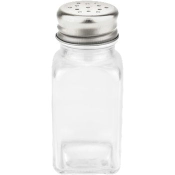 Horecano TOP-Солница квадрат 90ml ХРОМ (337172) (0104117)