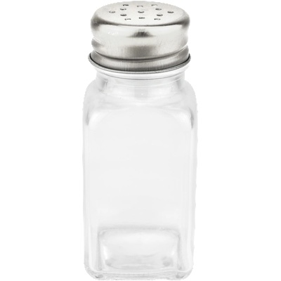 Horecano TOP-Солница квадрат 90ml ХРОМ (337172) (0104117)