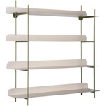 PT LIVING Зелен/сив на няколко нива метален стенен рафт 60 cm Reina Cuatro - PT LIVING (PT4389GR)