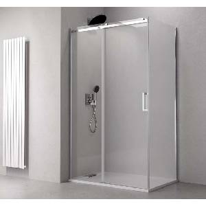 POLYSAN Thron - Душ кабина Round 110x100 см, Antidrop, прозрачно стъкло/хром TL1110-5005 (TL1110-5005)