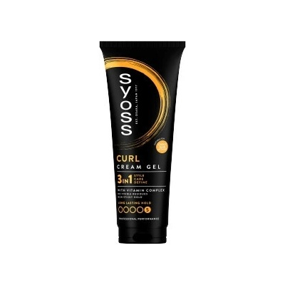 Syoss gél na vlasy Curl Control krémový pre kučeravé vlasy 250 ml