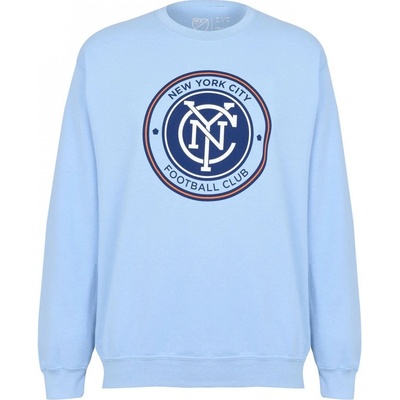 MLS Logo Crew Sweatshirt Mens New York C