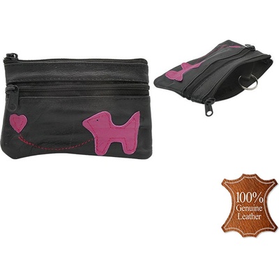 Kľúčenka Kožená RL-006A pink dog