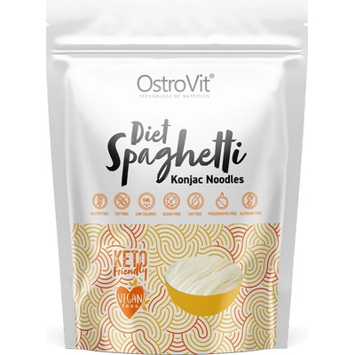 OstroVit shirataki konjakové cestoviny mrkvové špagety 400 g