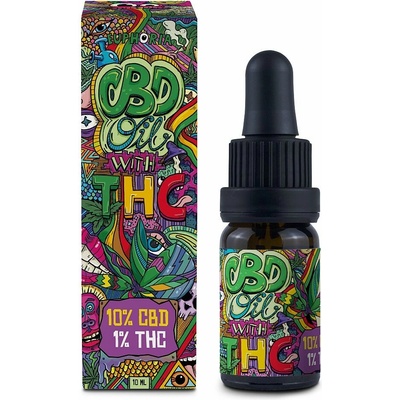 Euphoria Full Spectrum CBD olej 10% s THC 1% 10 ml