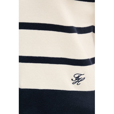 Tommy Hilfiger тениска тип пулове с яка дамска от памук (WW0WW45400)