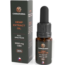 Cannapurna CBD kapky 30% full spectrum THC 0,2% 10 ml 2+1