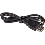 Akyga AK-DC-01 USB-A 2.0 - DC 5, 5 x 2, 1 мм M/M захранващ кабел 0, 8 м, черен (AK-DC-01)