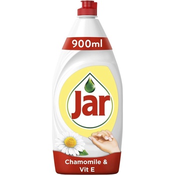 Jar Sensitive prostriedok na umývanie riadu Chamomile & Vitamin E 900 ml