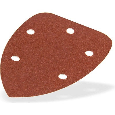 DEMA Brúsny papier pre delta brúsku 95x138 mm K120, 10 ks
