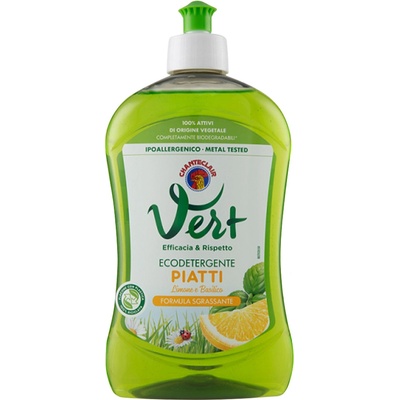 Vert Čistiaci prostriedok na riad Bazalka Citrón Eko 500 ml