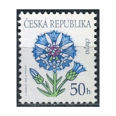 Česká pošta (2003) č. 378 ** - Česká republika - Krása květů - Chrpa