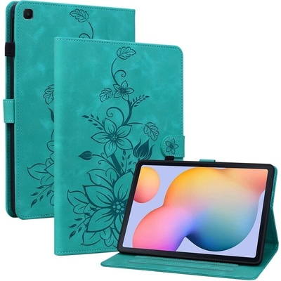 Vsetkonamobil 123405 ART LILY Zaklápacie puzdro pre Samsung Galaxy Tab S6 Lite 2024 / S6 Lite 2022 / S6 Lite zelené