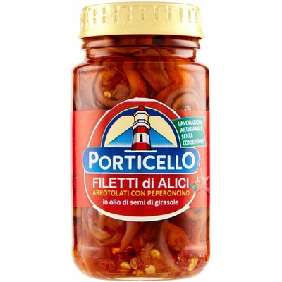 Porticello ančovičky s peperoncinom 140 g