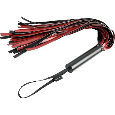 Sportsheets Кожен камшик Saffron Flogger Червен