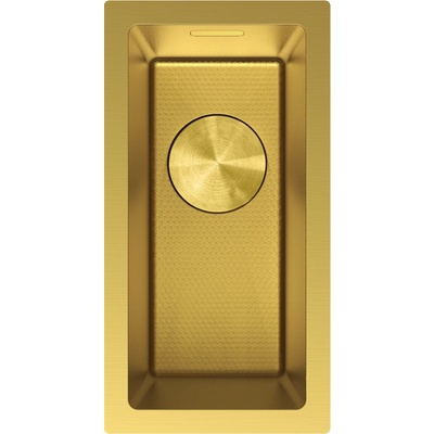 Mexen Trixo стоманена мивка с 1 камера 230 x 440 мм, златен HC - 6411221000-55HC (6411221000-55HC)