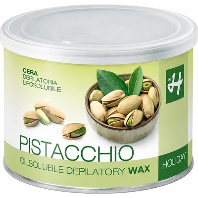 HOLIDAY PISTACHIO Liposoluble Hypoalergenní depilační vosk Pistácie 400 ml