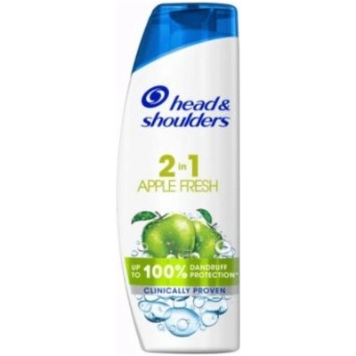 Head & Shoulders Apple Fresh 2v1 šampón proti lupinám 400 ml