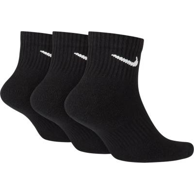 Nike Мъжки спортни чорапи Nike Everyday Cushioned Training Sports socks - Black / White (201-8891-0111)