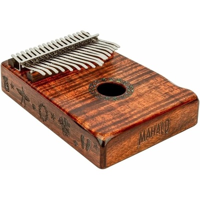 Mahalo MKA17KA Photo Flame Koa Калимба (MKA17KA)