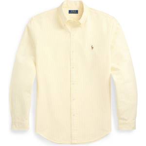 Ralph Lauren Men's Slim Fit Striped Oxford Shirt - Yellow /White