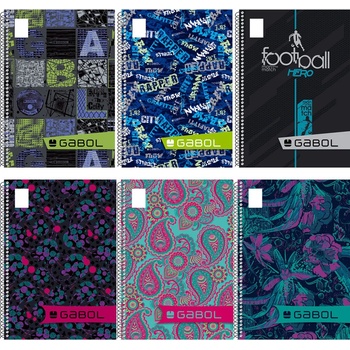 Image 1 of Габол Gabol ГАБОЛ Gabol Тетрадка 80 листа Голям формат , спирала