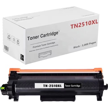 Compatible Brother TN-2510XL съвместима тонер касета С ЧИП! (3K) (Brother TN2510XL)